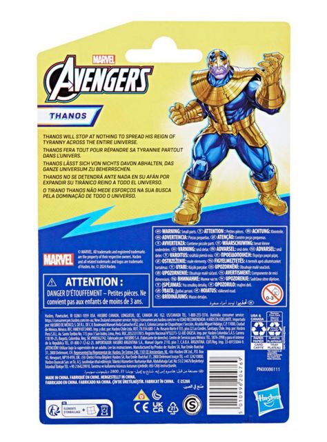 Figura de Acción Epic Hero Series Deluxe Thanos-4