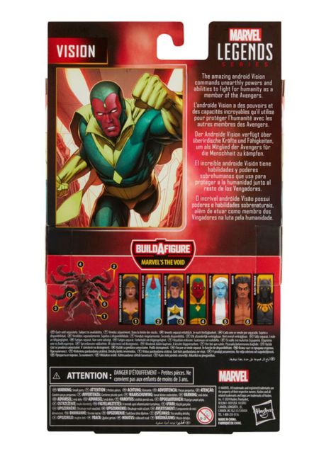 Figura de Acción Marvel Legends Visión-4