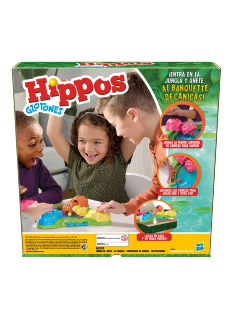 Juego de Mesa Hippos Glotones-3
