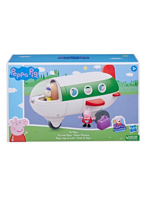 Muñeca Adventuras Peppa Viaja en Avión-2