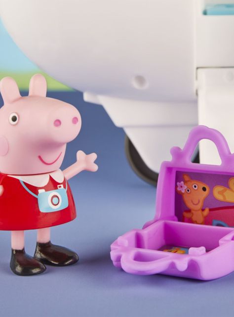 Muñeca Adventuras Peppa Viaja en Avión-4