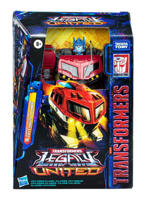 Figura de Acción Legacy Animated Universe Optimus Prime-1