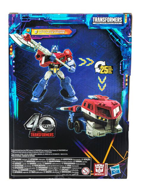 Figura de Acción Legacy Animated Universe Optimus Prime-4