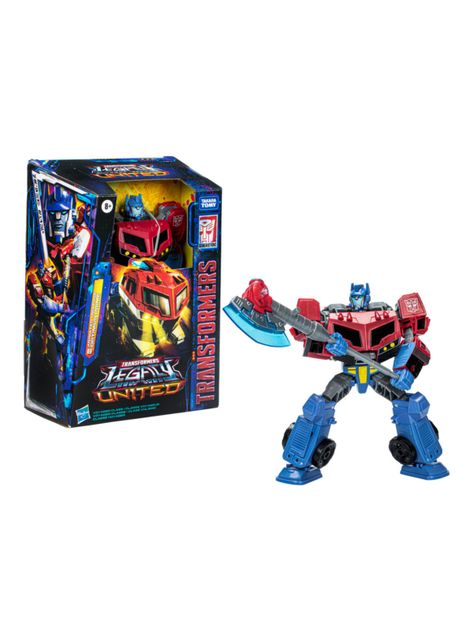 Figura de Acción Legacy Animated Universe Optimus Prime-3