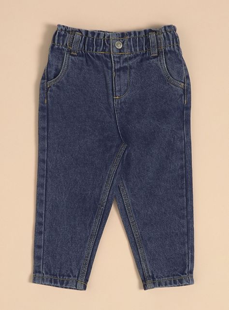 Jeans Niño con Cintura Ajustable-0