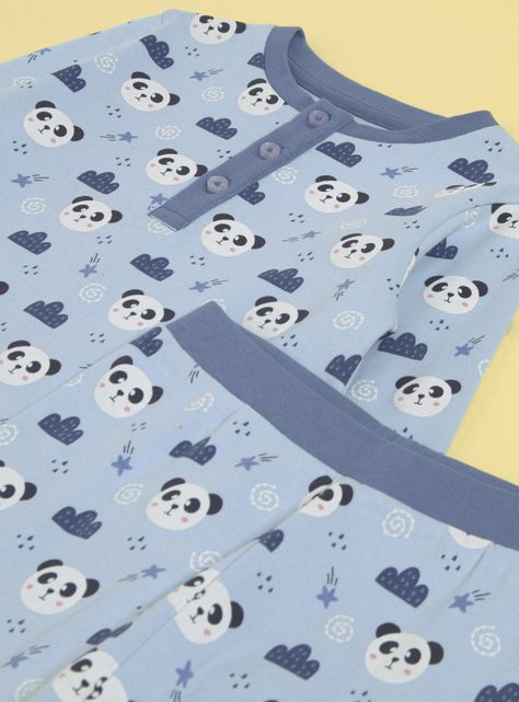 Pijama Estampado Completo Dos Piezas-2