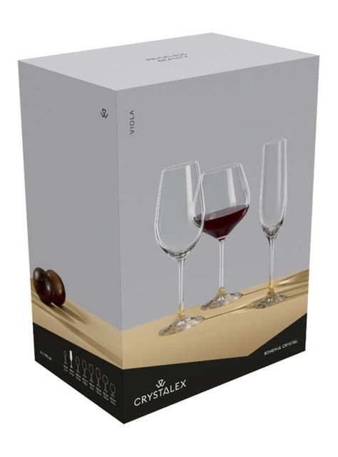 Set 6 Copas Cristal Vino Blanco Viola-2