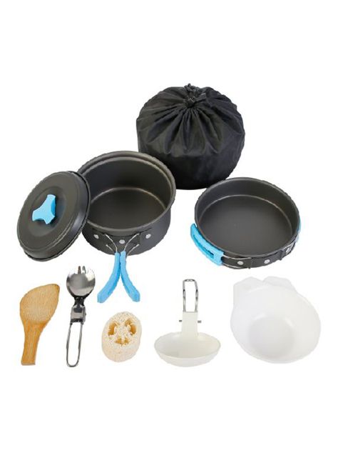 Set Cocina para Camping Aluminio 7 Piezas-0