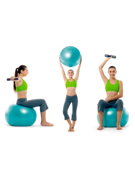 Pelota Pilates AntiBurst-3