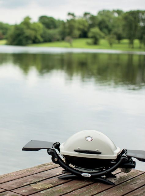 Parrilla Portátil a Gas Q1200 Blanco Weber-2