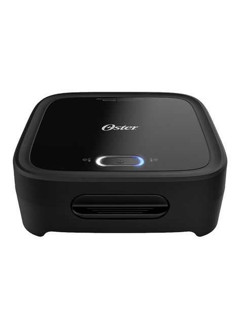 Sandwichera Compacta con Platos Hondos Negro CKSTSM400-0
