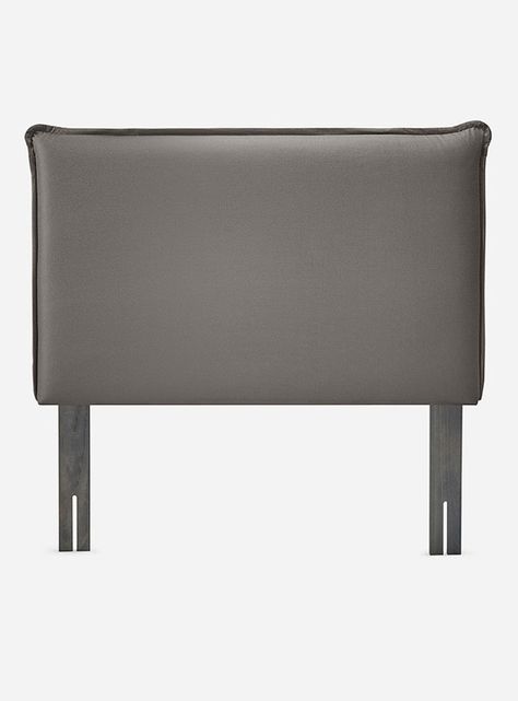 Cama Europea Tempo 1.5 Plazas + Respaldo Maurice Gris-2
