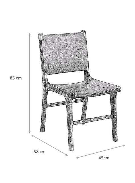 Silla New Austral Cuero Lisa-1