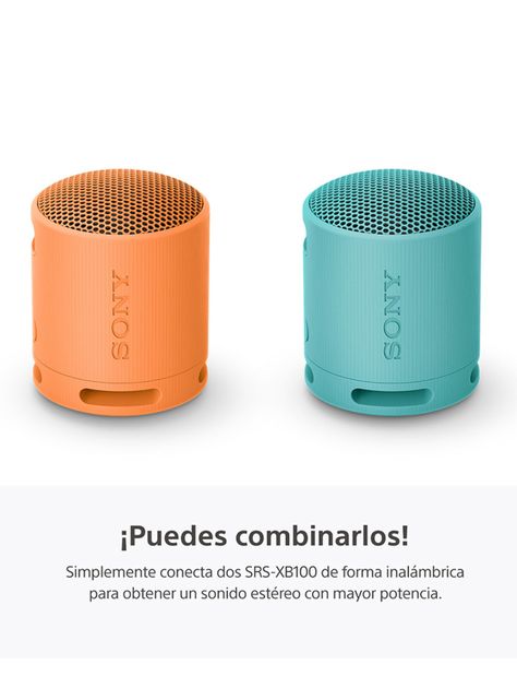 Parlante Bluetooth Portátil XB100 Negro-3