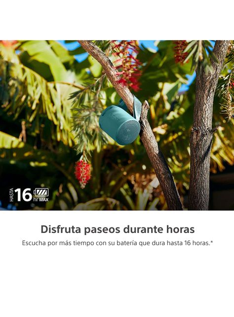Parlante Bluetooth Portátil XB100 Azul-5