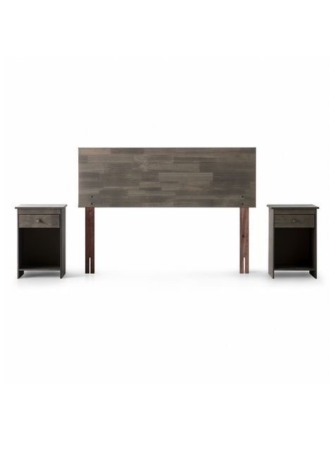 Cama Europea Wave 1.5 Plazas Base Normal Tabor Grafito-2