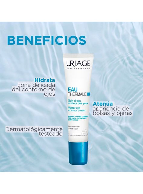 Contorno de Ojos de Agua Eau Thermale 15ml de Uriage-2