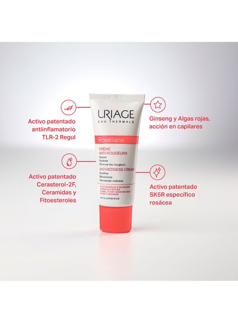 Crema Uriage Antirrojeces Roséliane 40 ml-2