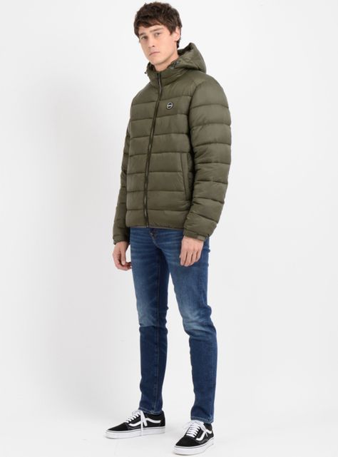 Parka Acolchada Capucha-3