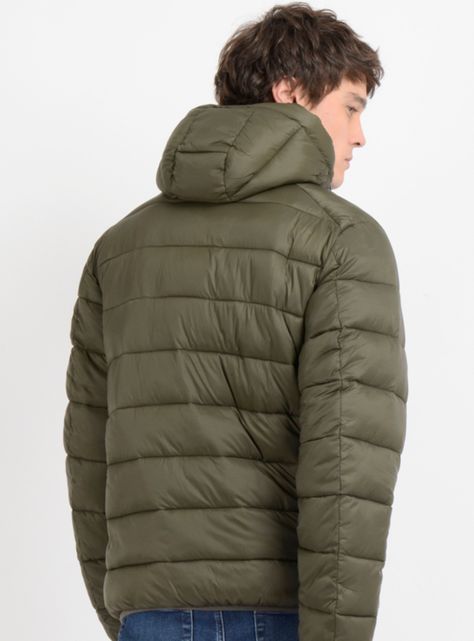 Parka Acolchada Capucha-1
