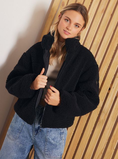 Chaqueta Sherpa Quilted-0