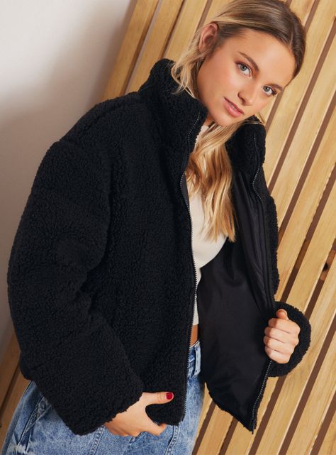 Chaqueta Sherpa Quilted-2
