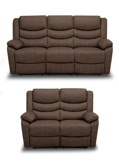 Juego de Living Reclinable Cinema Sofás 3C + 2C-1