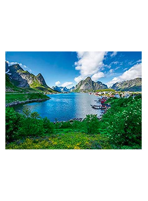 Ravensburger Puzzle Bahía Lofoten 1000 Piezas Caramba-1