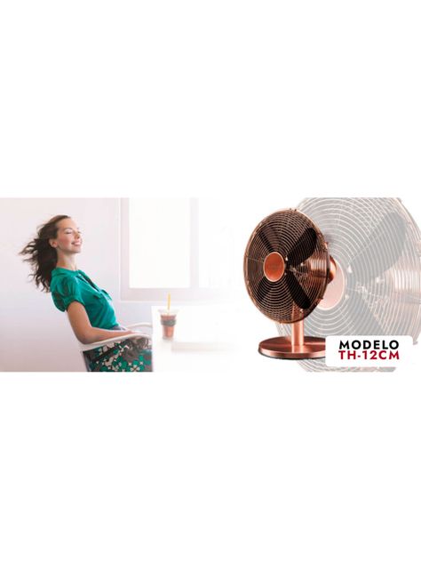 Ventilador de Sobremesa TH-12CM-8