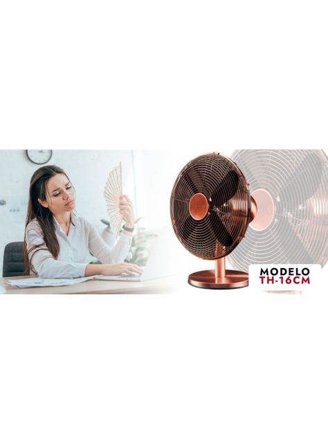 Ventilador Thomas TH-16CM Cobre-8