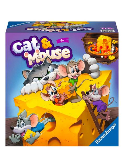 Ravensburger Juego Ratón y Gato Caramba-0