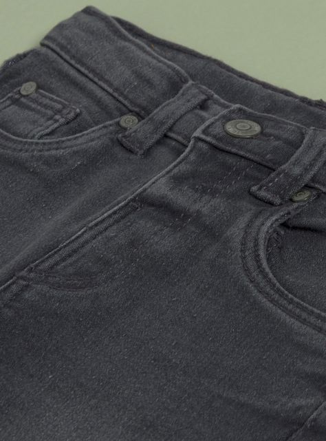 Jeans Slim con Cintura Ajustable-2