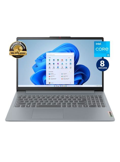Notebook Ideapad Slim 3 Intel Core i3-N305 8GB RAM 512GB SSD 15.6" FHD-3