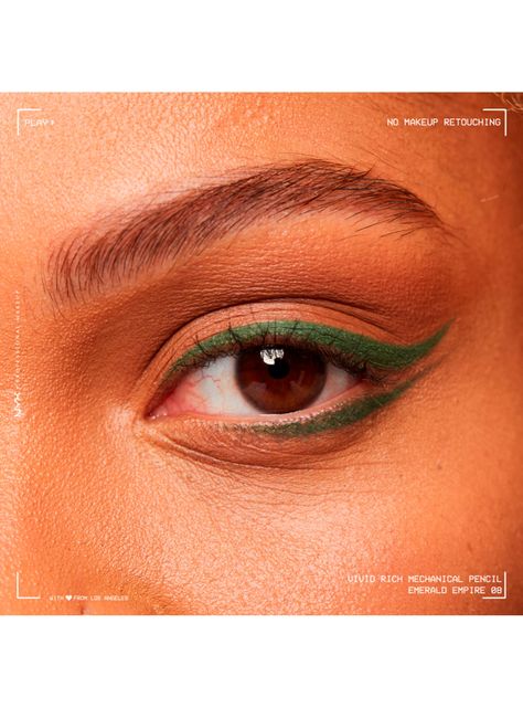 Delineador de Ojos NYX PMU Vivid Rich Mechanical Pencil Emerald Empire 0.28g-3