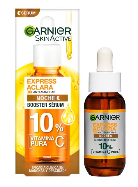 Sérum Noche 10% Vitamina C Garnier Express Aclara-0