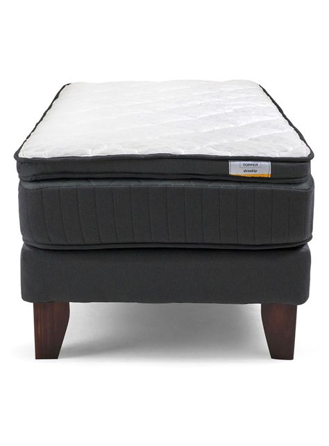Cama Europea Hybrida Base Normal 1.5 Plazas Plus-1