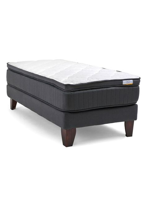 Cama Europea Hybrida Base Normal 1.5 Plazas Plus-0