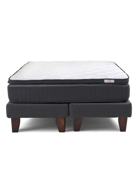 Cama Europea Hybrida Base Dividida Full-1