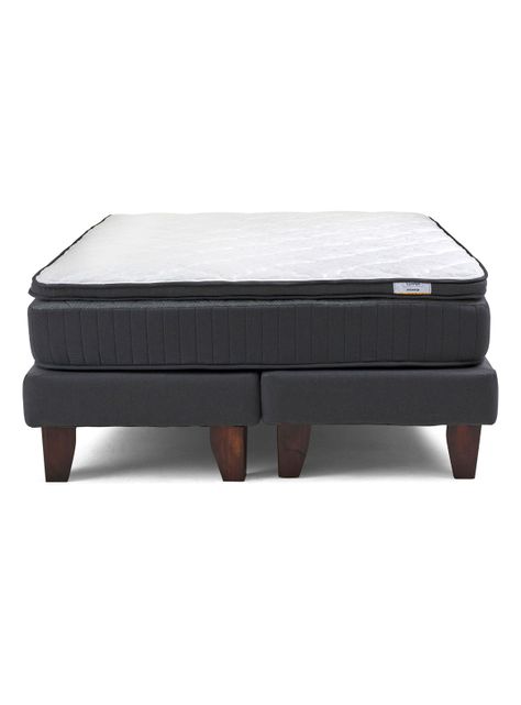Cama Europea Hybrida Base Dividida King-0