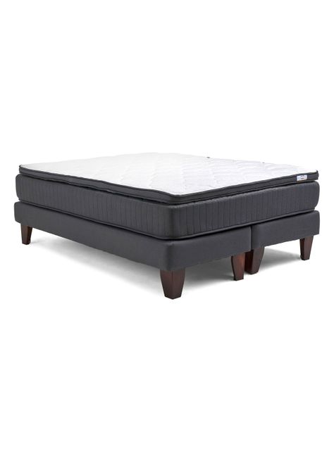 Cama Europea Hybrida Base Dividida Súper King-0