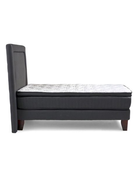 Cama Europea Hybrida Base Dividida King + Respaldo-2