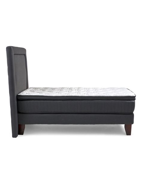 Cama Europea Hybrida Base Dividida Súper King + Respaldo-2