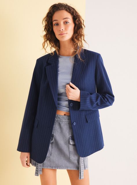 Blazer Tipo Sastrero-0