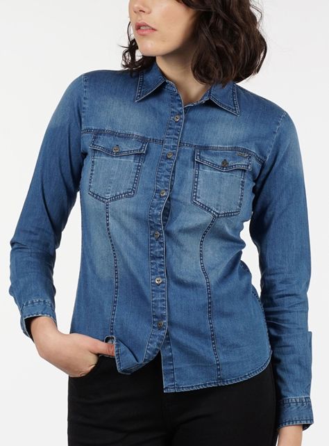 Blusa Denim Med-0
