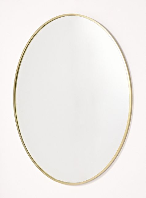 Espejo Redondo 100 cm Dorado-2