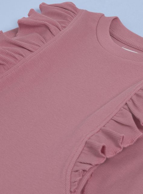 Polera Vuelos Rib Lisa-4