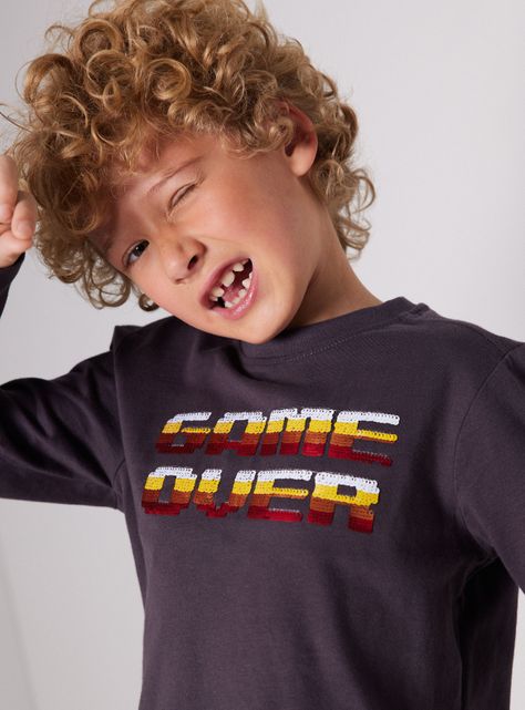 Polera Modelo Lentejuelas Reversibles-1