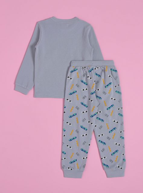 Pijama Estampado Dinosaurio Talla 2 a 8-1
