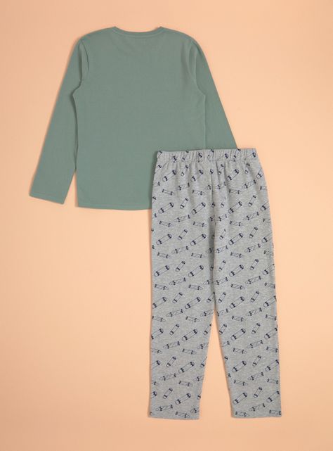 Pijama Estampado Urban Skaters Talla 10 a 16-1