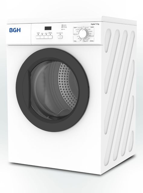 Secadora Carga Frontal 7 Kg BDF07W23CL Blanco-1